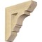 Ekena Millwork Balboa Slat Rough Sawn Bracket, Douglas Fir, 4"W x 16"D x 16"H BKT04X16X16BOA06RDF - alternate 1